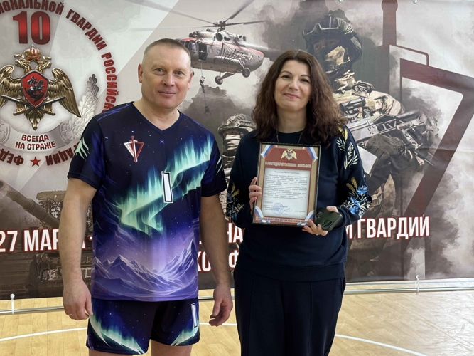Единой командой к победам. Волейбольная команда подразделений Росгвардии по Мурманской области в рубрике «Знай наших».