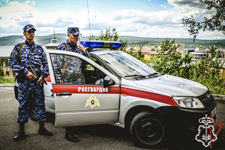 В одном из центральных ресторанов Мурманска росгвардейцы задержали мужчину, выломавшего входные двери